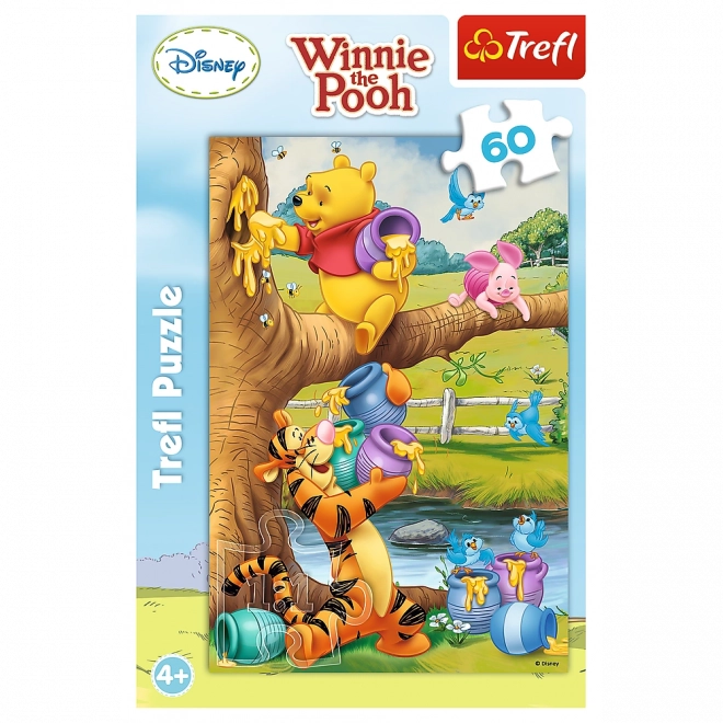 Puzzle Trefl Małe co nieco Kubuś Puchatek