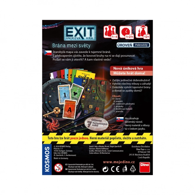 DINO EXIT Úniková hra: Brána mezi světy