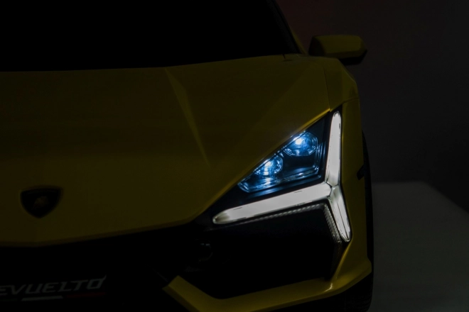 Žluté auto Lamborghini Revuelto XL