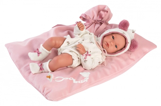 Llorens M635-78 obleček pro panenku miminko NEW BORN velikosti 35-36 cm