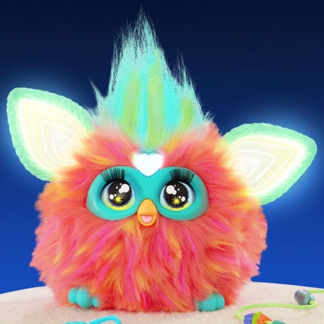 Furby v korálové barvě