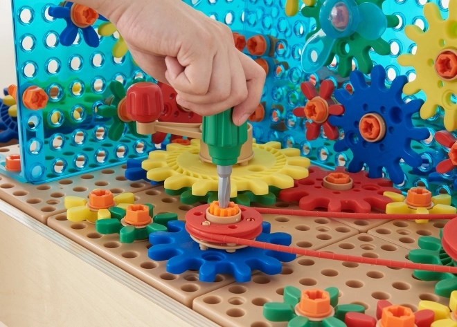 Sada příslušenství ozubených kol Masterkidz STEM 198 ks
