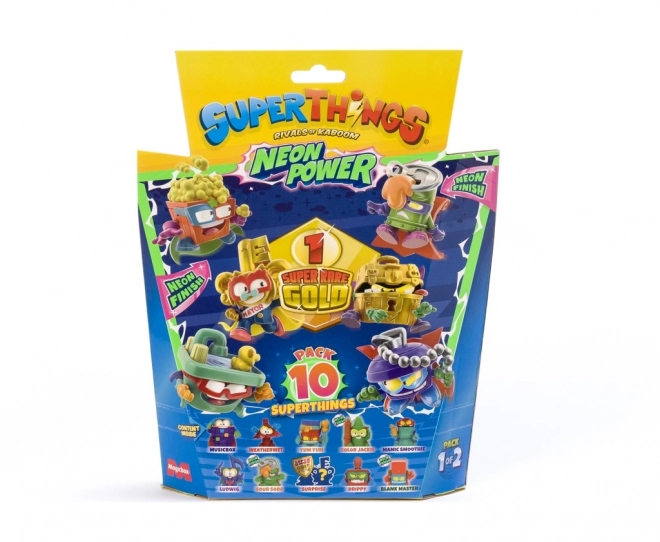 Sběratelská figurka SuperThings NeonPower - sada 10 ks