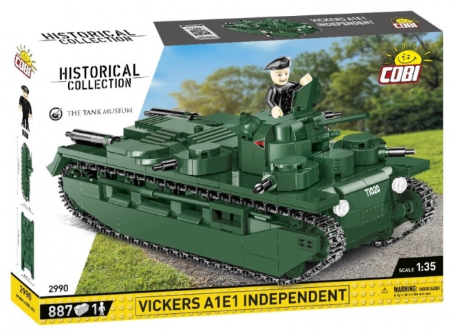 Konstrukční sada tanku Vickers A1E1 Independent
