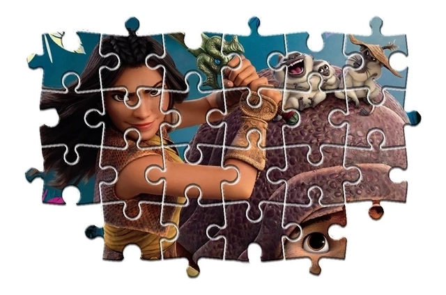 Raya a drak - puzzle MAXI 60 dílků