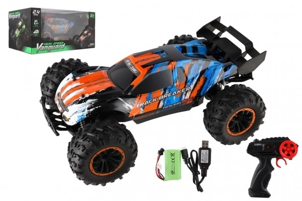 Auto RC Buggy rychlostní oranžovo-modré