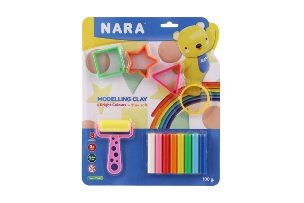 Kreativní sada modelíny NARA s vykrajovátky