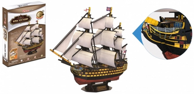 CubicFun 3D puzzle Plachetnice HMS Victory
