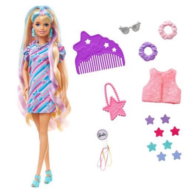 Barbie panenka fantastické vlasové kreace