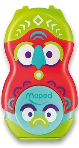 MAPED Ořezávátko s gumou Loopy Totem 1ks (mix)