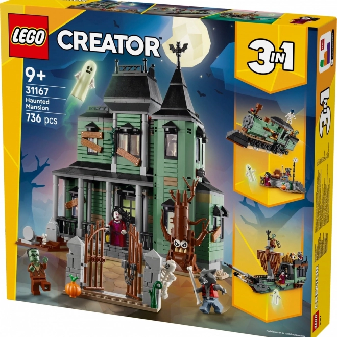 Lego Creator 3 v 1: Strašidelná rezidence