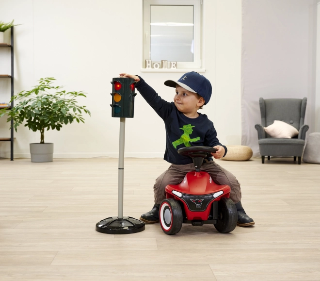 Velký semafor s automatickým přepínáním světel