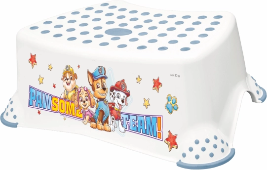 Dětský stupínek k WC a umyvadlu PAW PATROL – bílý