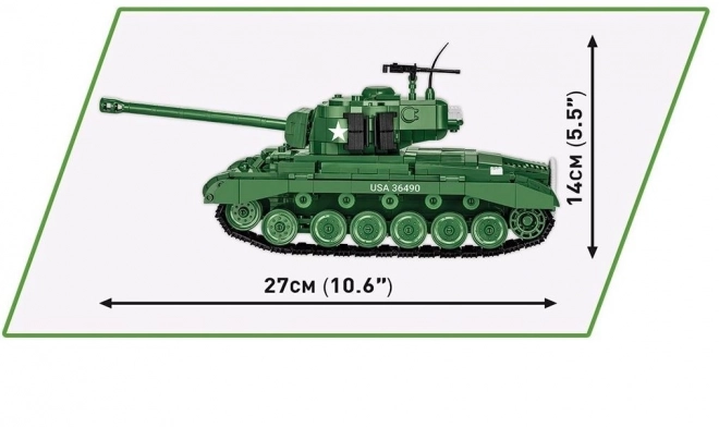 Stavebnice M26 Pershing T26E3