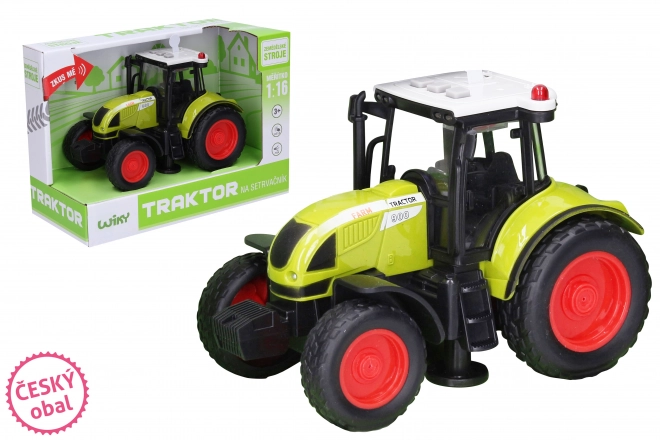 Traktor na setrvačník se světelnými a zvukovými efekty 18 cm