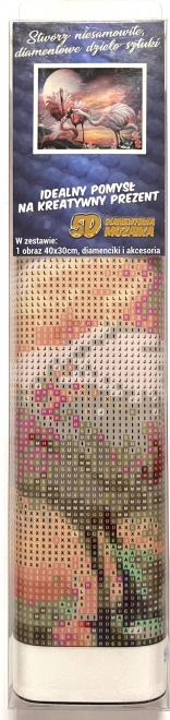 Norimpex diamantové malování Růžoví plameňáci 30x40 cm