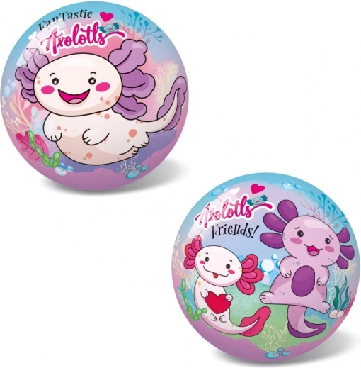 Míč s motivem Axolotla 23 cm