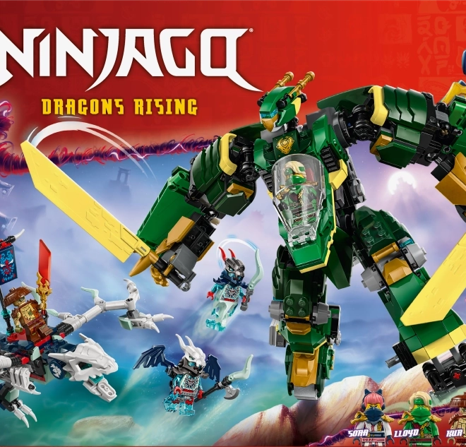 Lego Ninjago Lloydův tryskáčový robot
