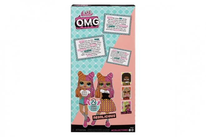 L.O.L. Surprise! OMG Velká ségra, 2 outfity – Neonlicious