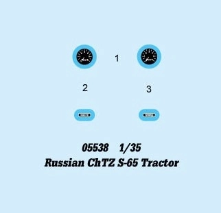 ChTZ S-65 ruský traktor model