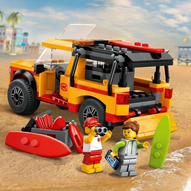 Lego City Furgonetka záchranářů na pláži