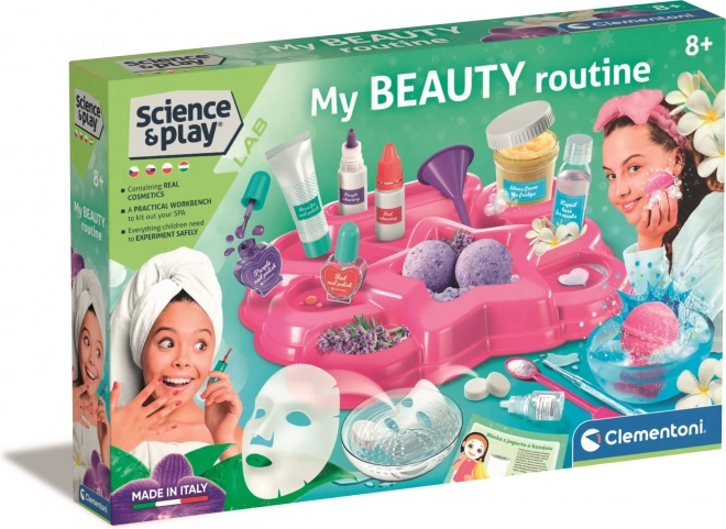 CLEMENTONI Science&Play: Laboratoř Moje kosmetická rutina