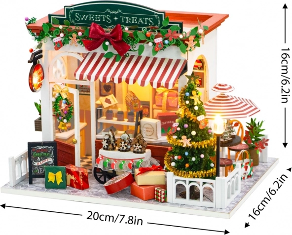2Kids Toys miniatura domečku vánoční cukrárna