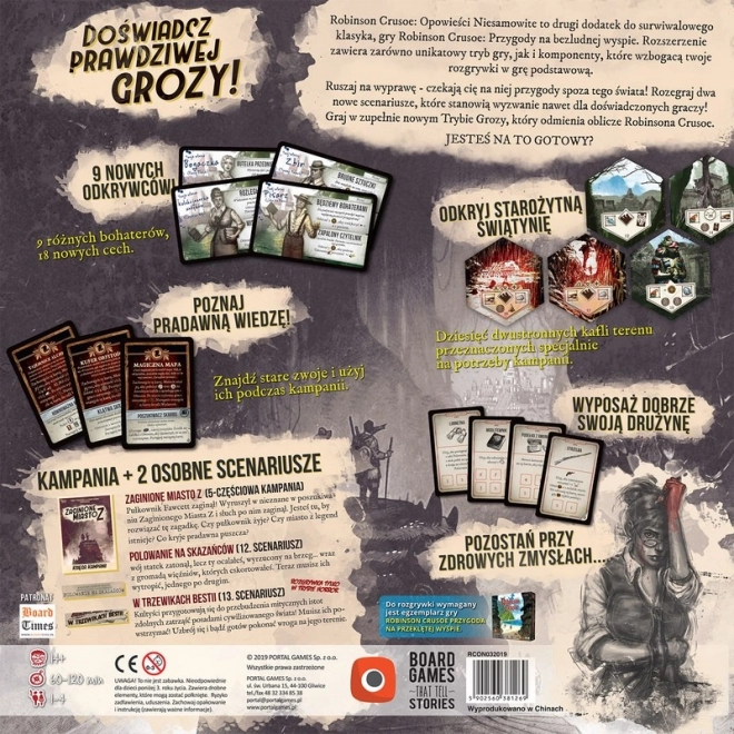 Hra Robinson Crusoe: Tales of the Incredible - Rozšíření hry