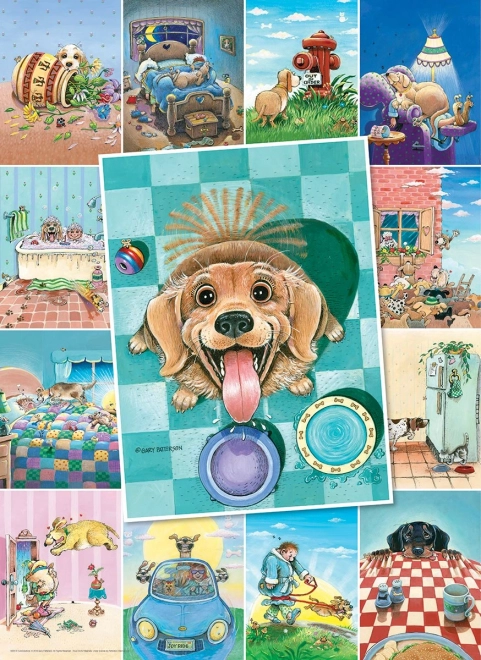Puzzle Psí život 500 XL dílků