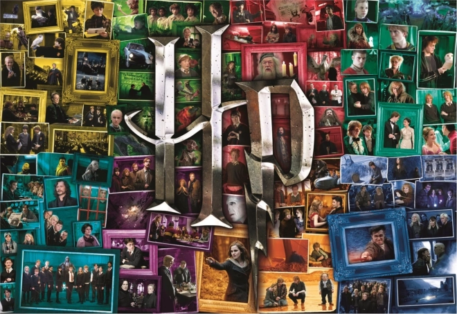 Skládačka 1500 dílků Harry Potter filmové scény