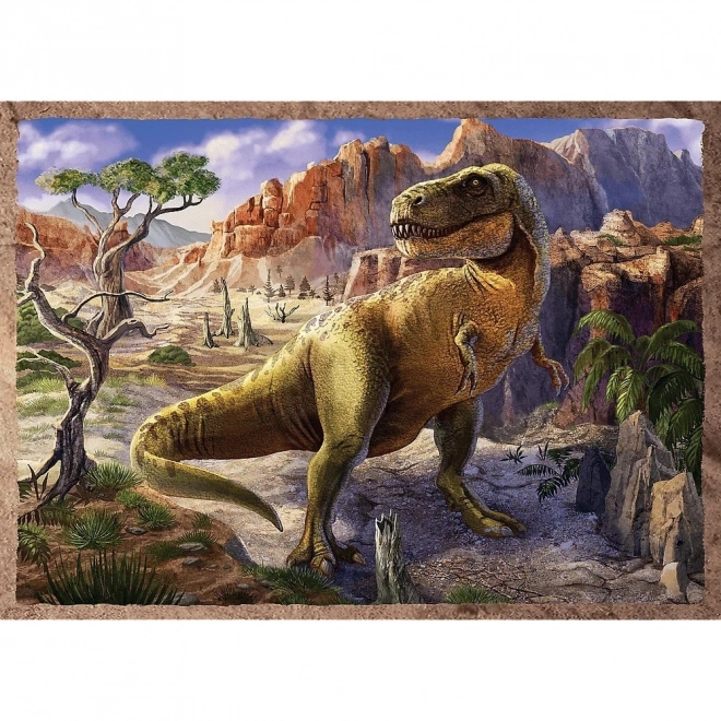 Puzzle 4v1 Zajímaví dinosauři