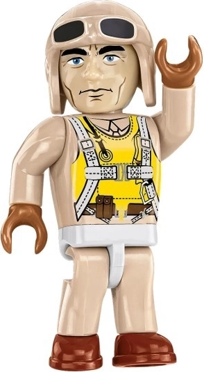 Historická figurka pilota