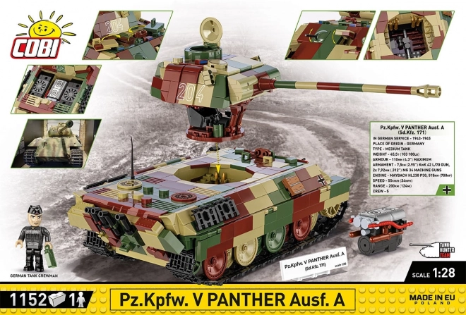 Klocky Pz.Kpfw. V Panther Ausf. A