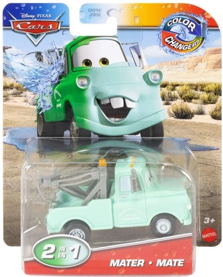 Měnící se barvy auta DisneyPixar