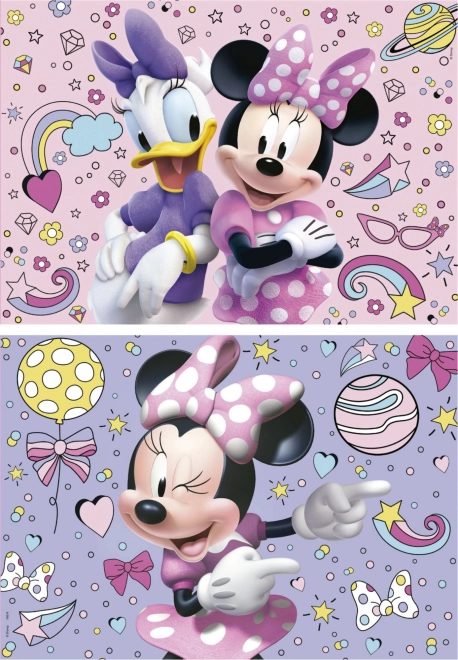 EDUCA Puzzle Minnie 2x48 dílků