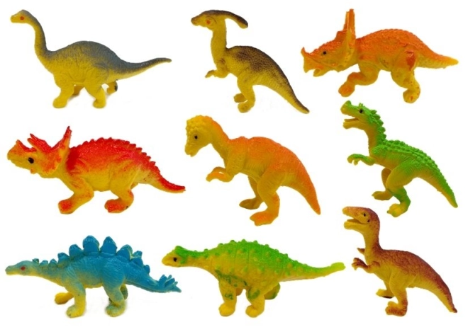 Bohatá sada dinosaurů a autíček
