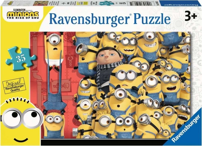 Puzzle Ravensburger Minions 2 35 dílků