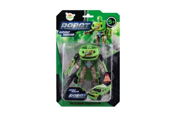 Transformující robot zelený