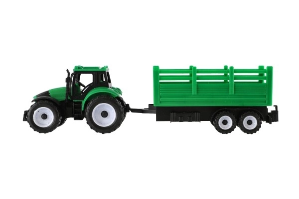 Plastový traktor s přívěsem