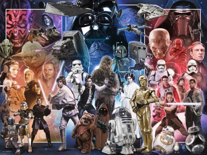 Disney: Vesmír Star Wars 1500 dílků