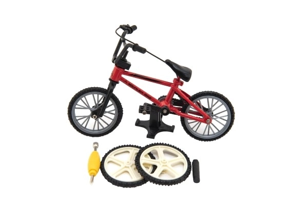 Mini freestyle prstové kolo s doplňky