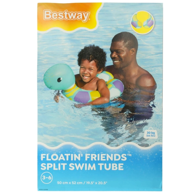 Dětský nafukovací kruh Bestway pro plavání – Želva
