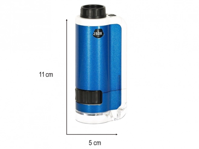 Kapesní mikroskop pro děti s přiblížením 100x 250x