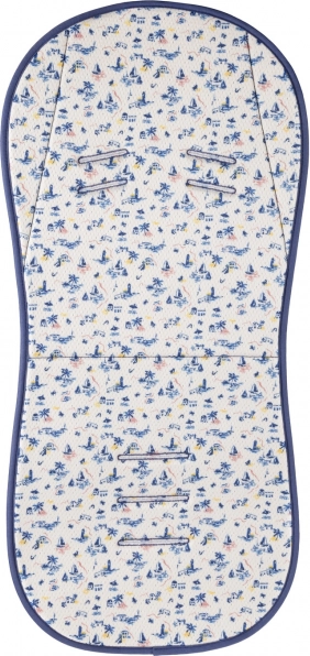 Prodyšná podložka do kočárku Breeze Sailor Blue