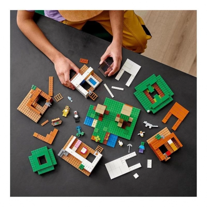 LEGO Minecraft moderní domek na stromě