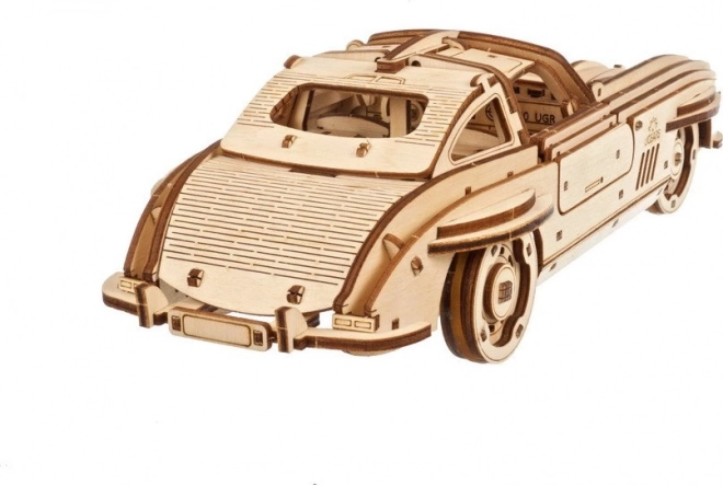 Ugears 3D dřevěné mechanické puzzle Auto Winged Sports Coupe