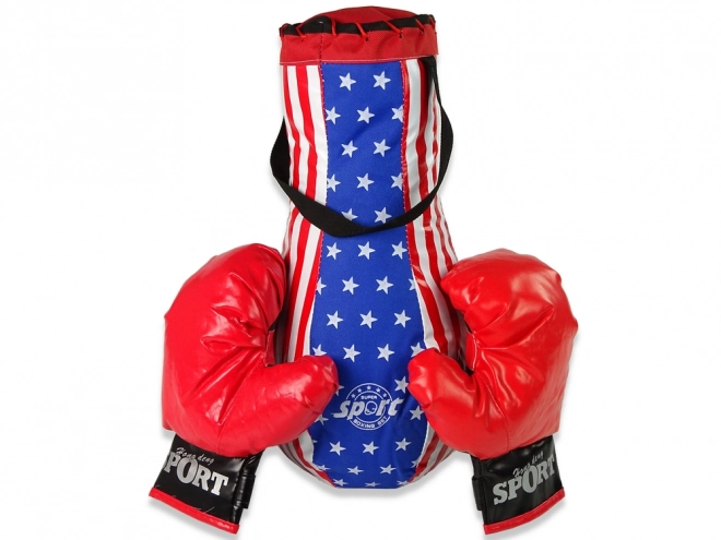 Dětský boxerský set s pytlem a rukavicemi