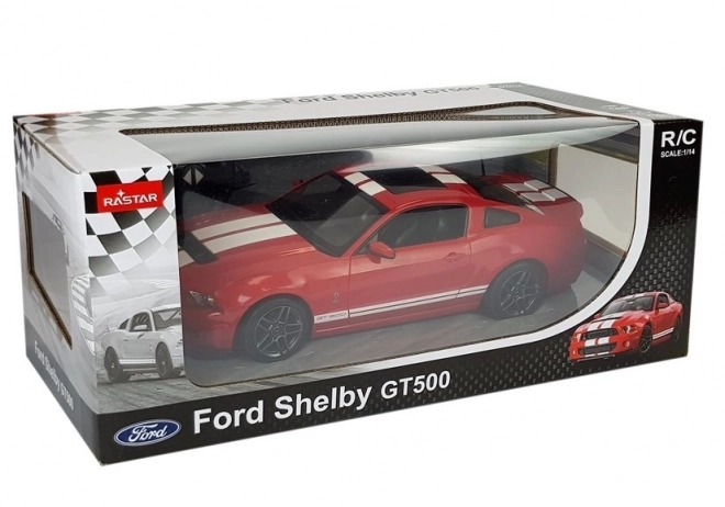 Závodní auto na dálkové ovládání Ford Shelby GT500 1:14 červené
