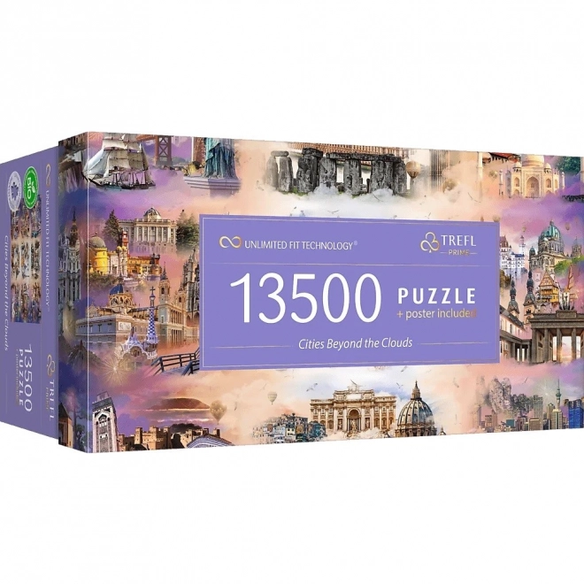 Puzzle 13 500 dílků Města nad oblaky