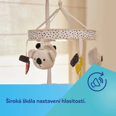 Canpol babies Senzorický plyšový kolotoč s melodiemi/bluetooth BabiesBoo